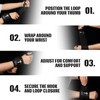 Simgoing Cross Faith 25" Wrist Wraps for Weightlifting, Wrist Straps