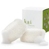 kai Body Buffer – 2 Count exfoliating Bath sponges with
