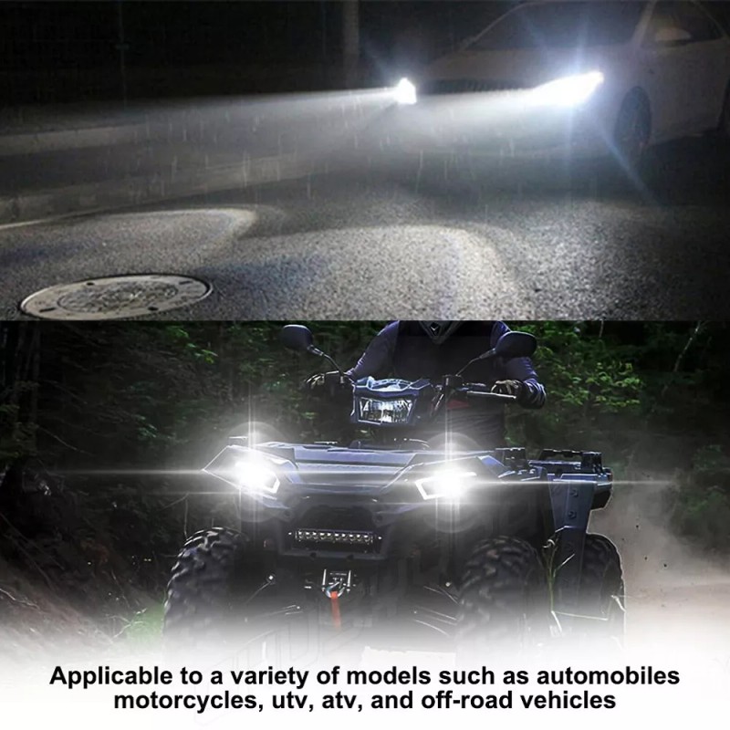 CHUSYYRAY For Honda Foreman 400 450 1997 1998-2004 LED Headlight