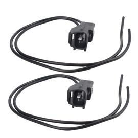 Fog Light Coil Connector Pigtail Plug Loom Wire Wiring Harness for Jeep Wrangler TJ LJ 1997-2004 2 Packs