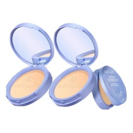 Base De Maquillaje Polvo Compacto Fijador Matte Control