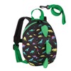 Mini Toddler Backpack with Leash,VASCHY Ultra Lightweight Dinosaur Backpack Tiny