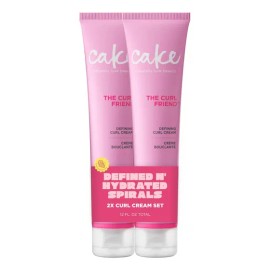 Crema Definidora De Rizos Agent Cake Beauty, 2 X 177 Ml