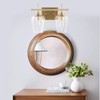 VONLUCE 2-Light Gold Vanity Light Fixtures Over Mirror, Wall Mount