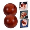 Healeved 5cm Wooden Pilates Ball Set Fitness Ball Muscle Stretching