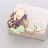 JJK Satoru Brooch Pins - Anime Figure Satoru Enamel Pins