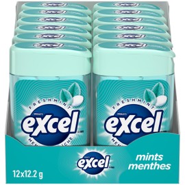 Excel Mints Fresh Mint, 12gm, 12 Count