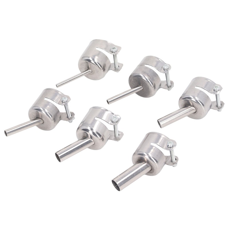 6Pcs 850 Heat Gun Nozzle Kit Aluminum Alloy 3 4