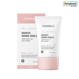 Centellian24 Madeca Derma Shield Safe Tone-Up Sun Cream 40ml+20ml Duo Set (1 Piece) Sun Care Sun Cream Tone-Up UV Protection / 센텔리안24 마데카 더마 쉴드 세이프 톤업 선크림 40ml+20ml 듀오세트 1개 선케어 선크림 톤업 자외선