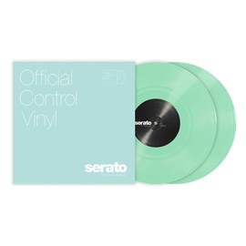 10" Serato Control Vinyl - Standard Colors - Glow in Dark (Pair)
