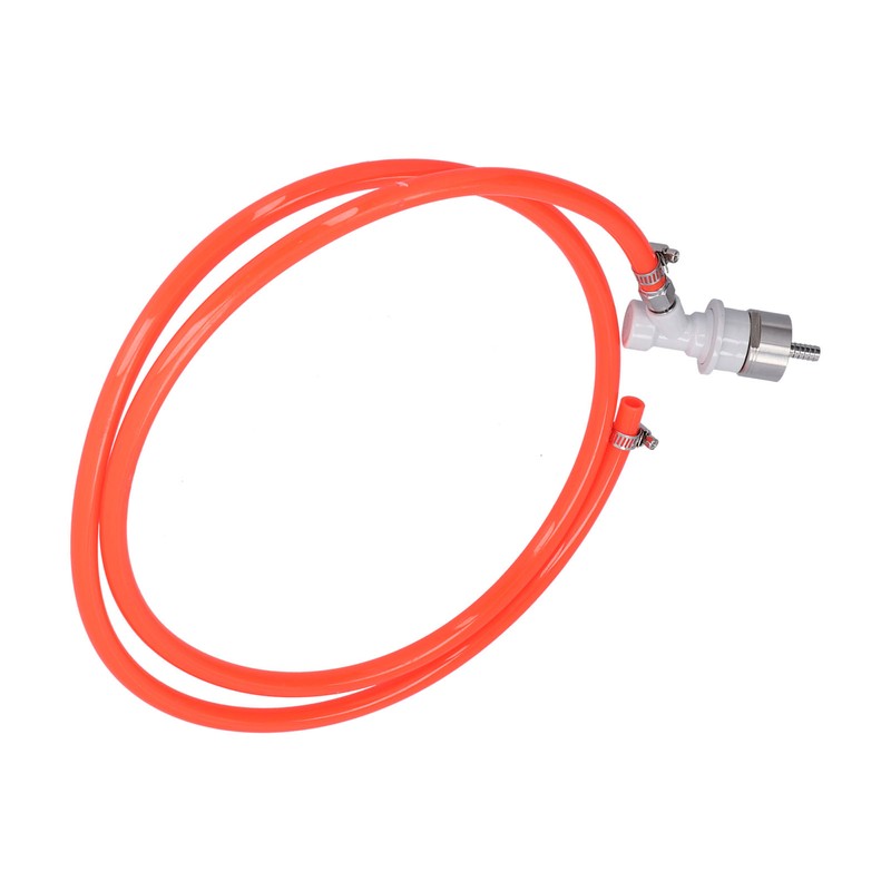 1.7M Ball Lock Beer Line Assembly with 5/16in Carbonation Cap
