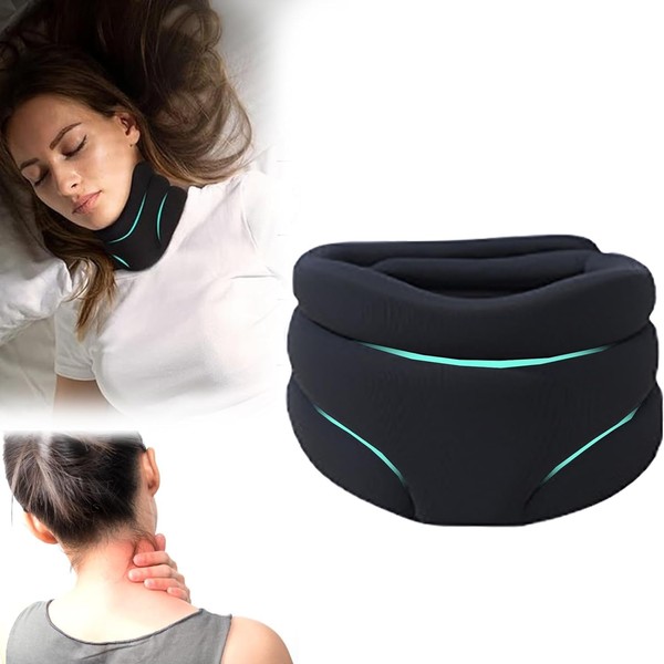 Cervicorrect Neck Brace, Cervicorrect Neck Brace by Healthy Lab Co, Cervicorrect for Snoring, Neck Brace for Sleeping Soft Foam, Neck Brace for Neck Pain and Support for Women Men