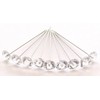 10 x DIAMANTIE LAPEL PINS IDEAL FOR CORSAGE'S, BUTTON HOLES