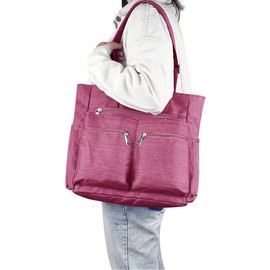 VOLGANIK ROCK Laptop Tote Bag - 15.6" Waterproof Shoulder Bag for Work, School, Business & Teachers