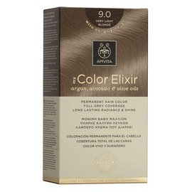 Apivita My Color Elixir No 9,0 Very Light Blonde (Hair Color Cream 50ml & Color Developer 75ml & Post Color Hair Cond 2x15ml)