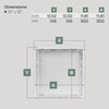 Vent Systems 12 x 12 Inch / 300 x 300