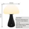 ZSLAIFU Mushroom Lamp, Dimmable Mushroom Table Light, Portable Wireless Small