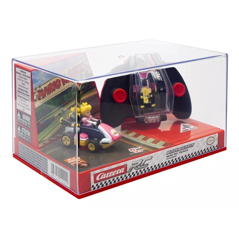 Carrera Mario Kart Mini Rc Escala 1:50 Personaje Peach/Princesa