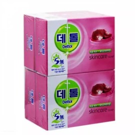 Dettol TBZ BTM 데톨 비누 모이스춰라이징 95g x 4개 TBZ BTM Detol Soap Moisturizing 95g x 4
