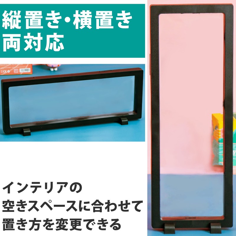 HAMILO Display Case Can Badge Medal Display Case Approx. 11.8