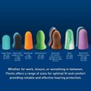 Flents Protechs Foam Ear Plugs, 100 Pair, Ideal For Sleeping,