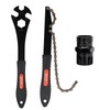 Bicycle Repair Tool Kit, Freewheel and Cassette Removal Set with