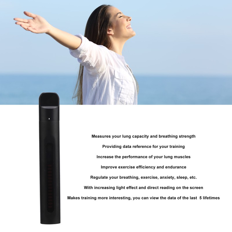 Breathing Exercise Device Improve Lung Capacity Enhance Endurance Lung Exerciser