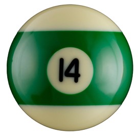 Southern Rec Supply SRS #14 Replacement 2-1/4 Pool Ball (Striped Green)