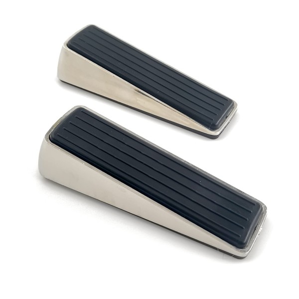 Pack of 2 Door Wedge Burglary Protection Rubber Door Wedge