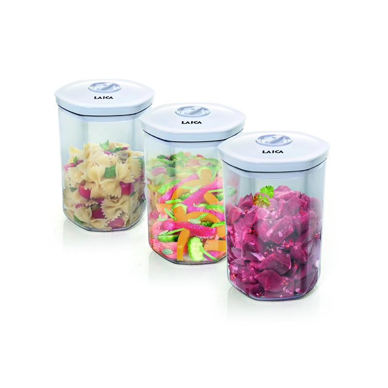 Laica VT3304 Vacuum Storage Container, 2 Litres