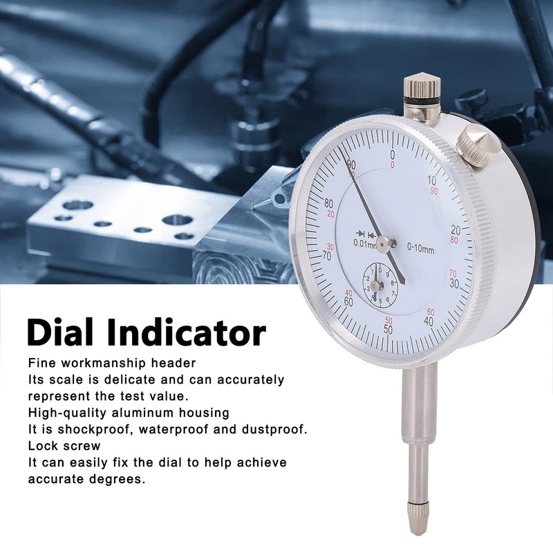 Small Depth Indicator Gauge, Scale Exquisite High Accuracy Dial Indicator