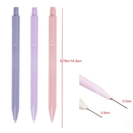 6Pcs Mechanical Pencil Set, Pastel Mechanical Pencil 0.5mm & 0.7mm Retractable Pencil Colored Mechanical Pencils, Aesthetic Mechanical Pencil Set For Student Writing, Drawing, Sketching