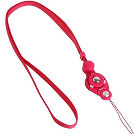 [ハミィ] HandLinker Putto Carabiner ネックストラップ カラビナ (ホットピンク)【ハンドリンカー 落下防止 携帯 スマホ カラビナ おしゃれ かわいい】