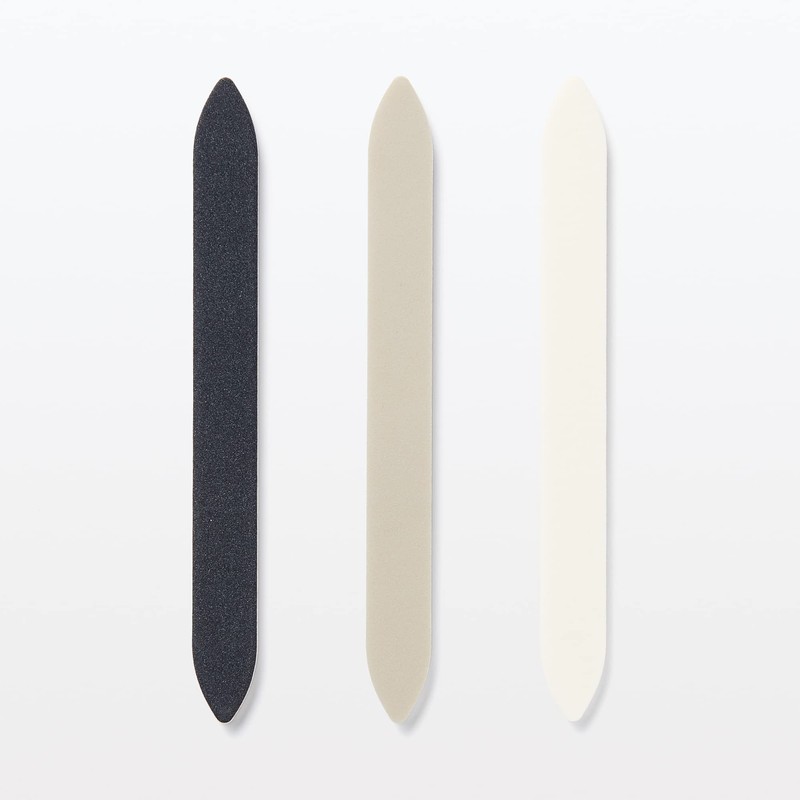 Muji 12050247 Soft Nail File, Pack of 2