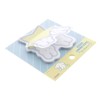 Sunstar Stationery Shiroiusagichan Sticky Notes, Die Cut, Light Blue, S2838133