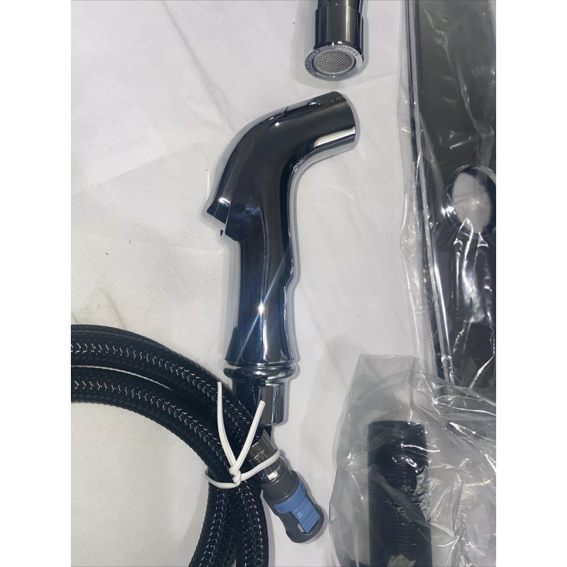 Premier Faucet 120097 Essen Lead-Free Single-Handle High-Arc Kitchen Faucet