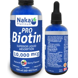 Naka Platinum Pro Biotin 10,000 mcg (100ml)