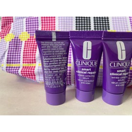Clinique 4x Clinique Smart Clinical Repair Wrinkle Correcting Serum .17oz/5ml + gift bag