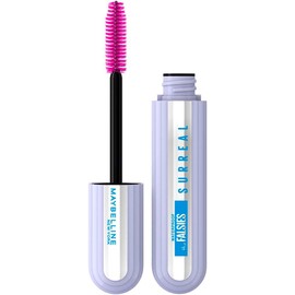 Maybelline The Falsies Surreal Extensions Máscara de Pestañas, Voluminizadora a Prueba de Agua, Larga Duración hasta 24 Horas, con Cepillo de Hélice, Color Negro