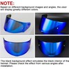 PSLER Helmet Visor for LS2 Outer FF320 Rapid FF353 Assault