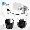 Upgraded S97009796 Bathroom Fan Motor Blower Assembly Compatible with Broan