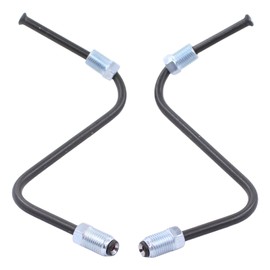 MOTOKU Pair Front Brake tube Caliper to Flex Hose for Toyota Tacoma 2005-2011 Left and Right Set