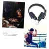 KONTONTY Noise Reduction Gaming Headphones with Flexible Retractable Headband Compatible