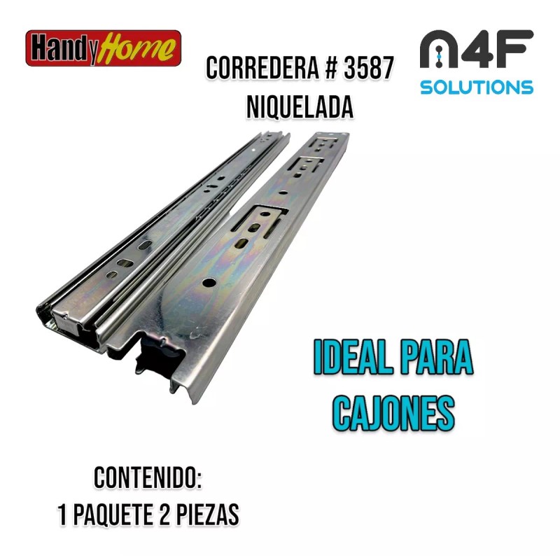 Handyhome Corredera Handy Home 30cm X 3.5cm 1 Paquete 2