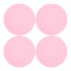 uxcell 4Pcs Door Stopper Wall Protector, 50mm/2" Pink Self Adhesive