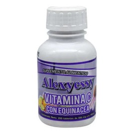 Vitamina Equinacea Alexyessy Tabletas Sabor 200 Unidades