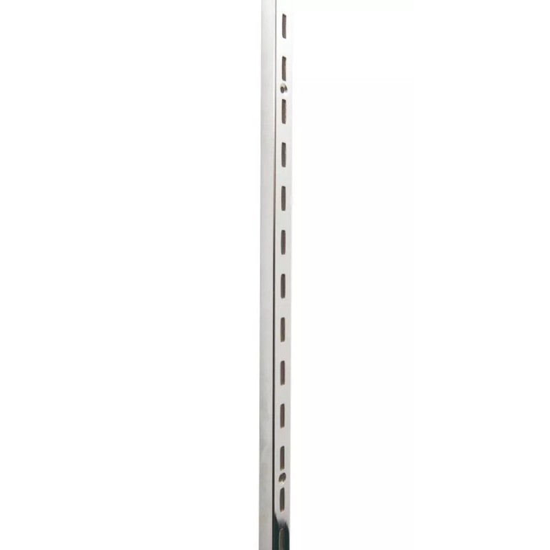 Exhivit Cremallera Cromada De 1.20, Kit Con Mensula De 25cms