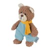 Sterntaler Ben 3052002 Mini Toy Bear Integrated Rattle for Babies