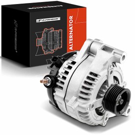 A-Premium Alternator Compatible with Jeep Wrangler 2012 2013 2014 2015 2016 2017 2018 V6 3.6L, Wrangler JK 2018 V6 3.6L, 12V 160A CCW 6-Groove Pulley, Replace# 421000-0810, 68078950AA