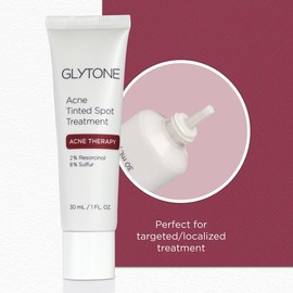 Glytone acne tinted spot treatment – salicylic acid and tea tree oil dual-action spot corrector and concealer Skincare Skin Repair